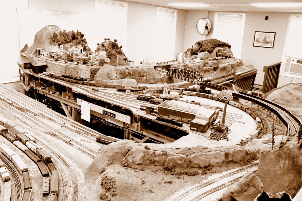 H-O Scale Model Railroad