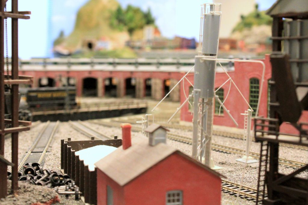 Hagerstown Roundhouse - H-O Scale Model Railroad