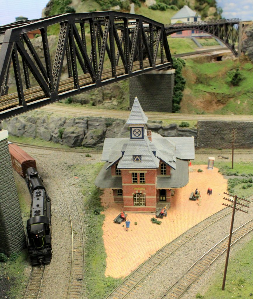 H-O Scale Model Railroad